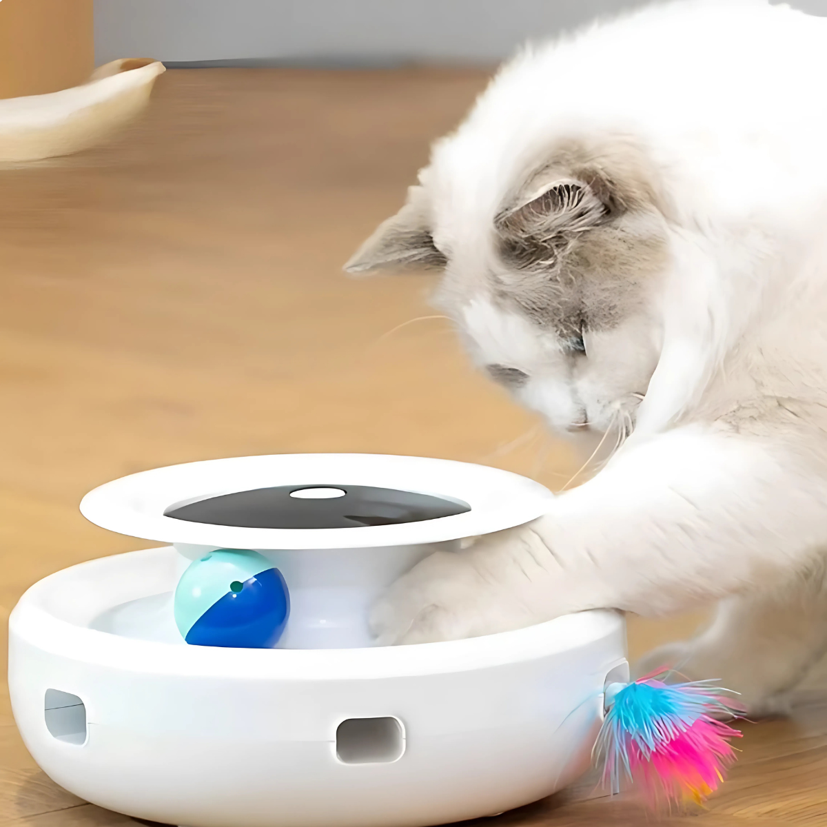 Interactive Remote-Controlled Pet Toy PawPilot