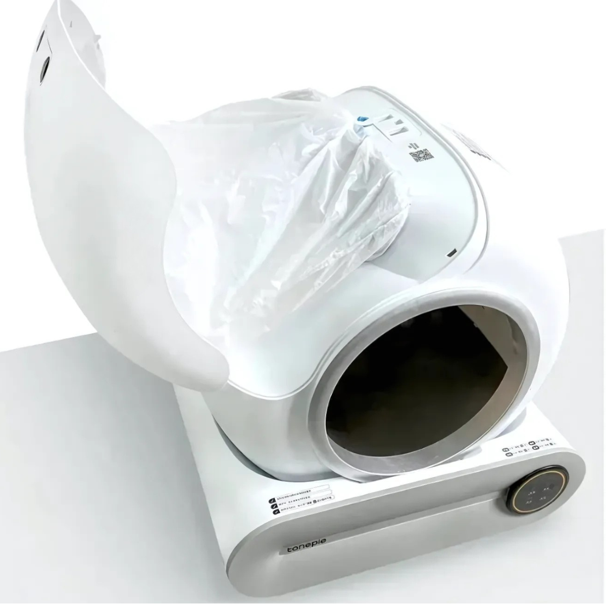 Bags for self-cleaning cat litter box