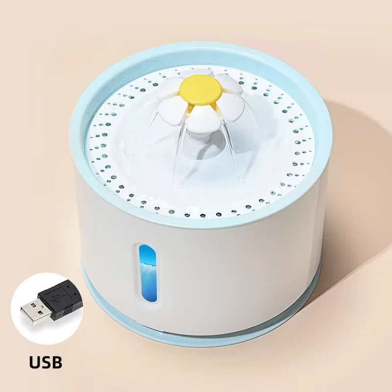 Cat Water Fountain Automatic - USB Drinking Dispenser