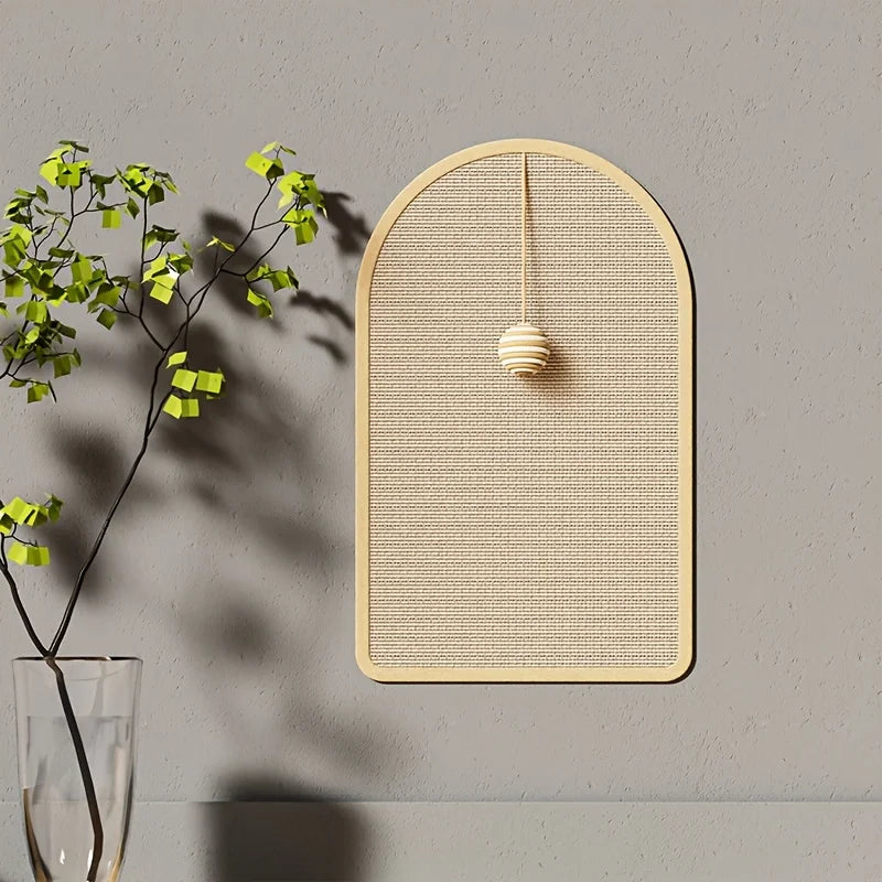 Cat Wall Scratcher 3-in-1: Pad, Toy & Panel