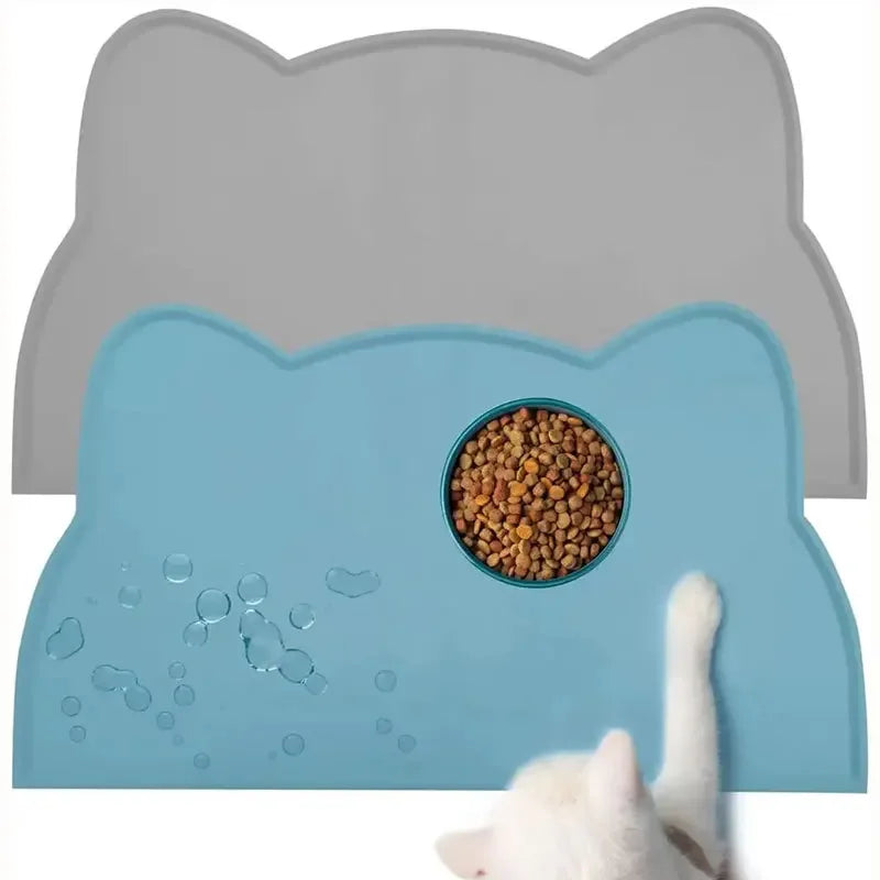 Silicone Cat Feeding Mat – Waterproof & Non-Slip Placemat
