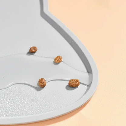 Silicone Cat Feeding Mat – Waterproof & Non-Slip Placemat