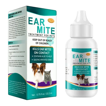 Cat Ear Mite Treatment Drops – Natural Ear Cleaning Oil