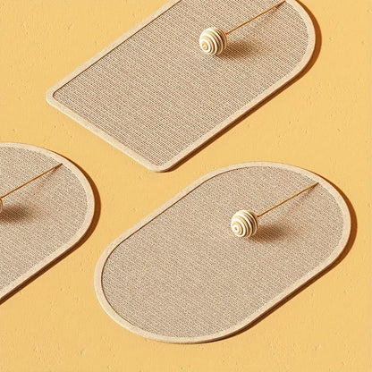 Cat Wall Scratcher 3-in-1: Pad, Toy & Panel