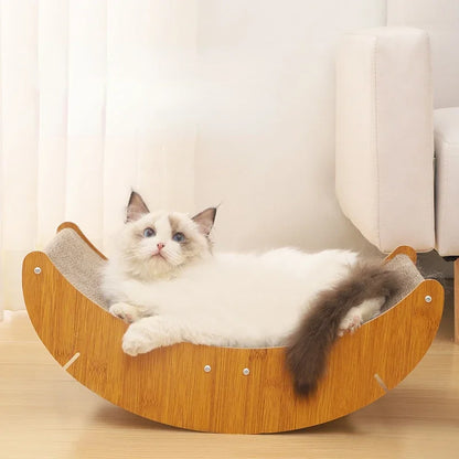 Cat Scratching Bed