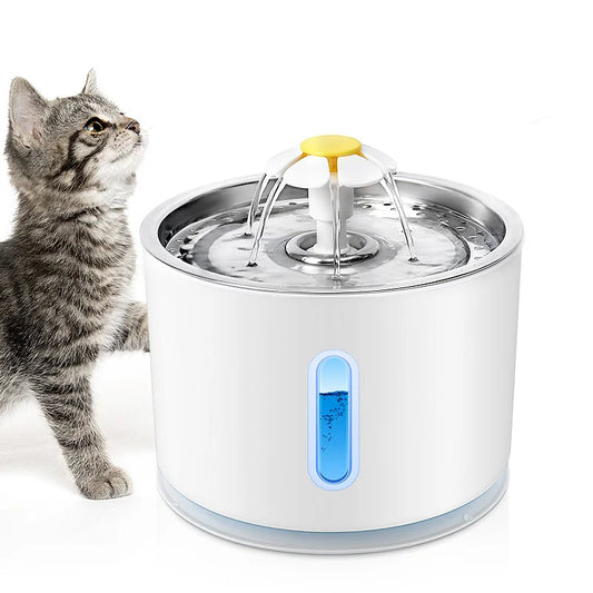 Cat Water Fountain Automatic - USB Drinking Dispenser