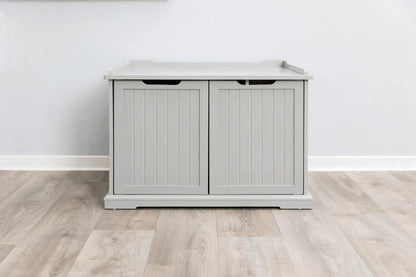 Modern Wooden Cat Litter Box