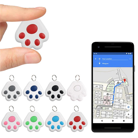Mini Cat GPS Tracker – Bluetooth Pet Finder for iOS & Android