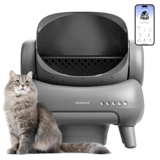 Premium Smart Cat Litter Box with Odour Control & App Monitoring